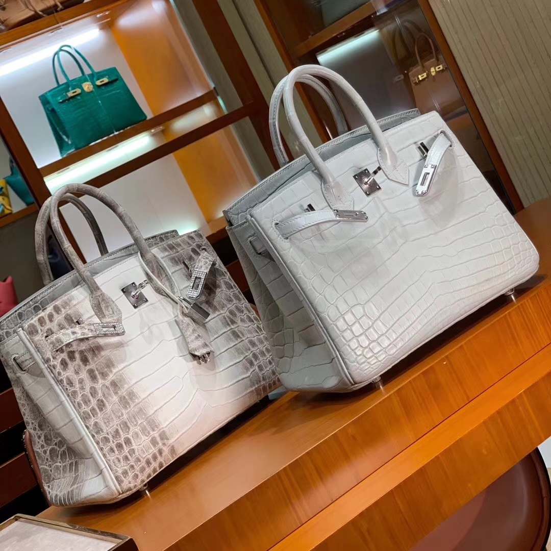 HERMES 原厂进口鳄鱼皮 每个纹路都是独一无二的 顶级做工 Birkin 25cm 30cm 