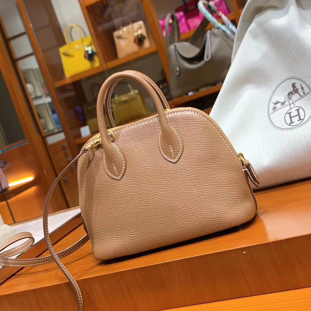 爱马仕 HERMES Bolide Mini Swift 配原版正品全套包装