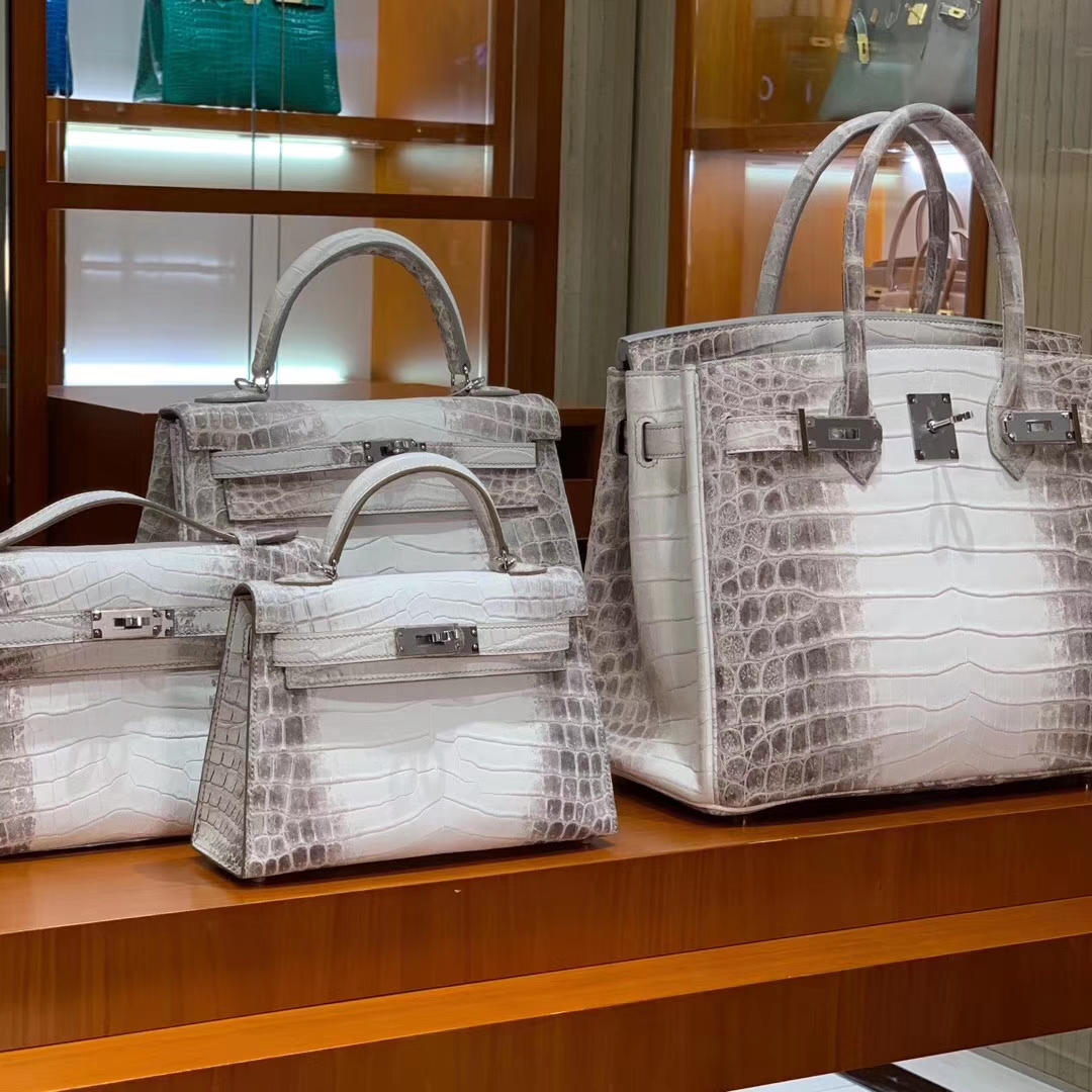 爱马仕 HERMES Mini Kelly  Birkin 25/30 喜马拉雅 鳄鱼皮