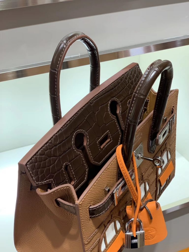 Hermès 限量版小房子20cm 外缝 精致细腻 稀少珍贵