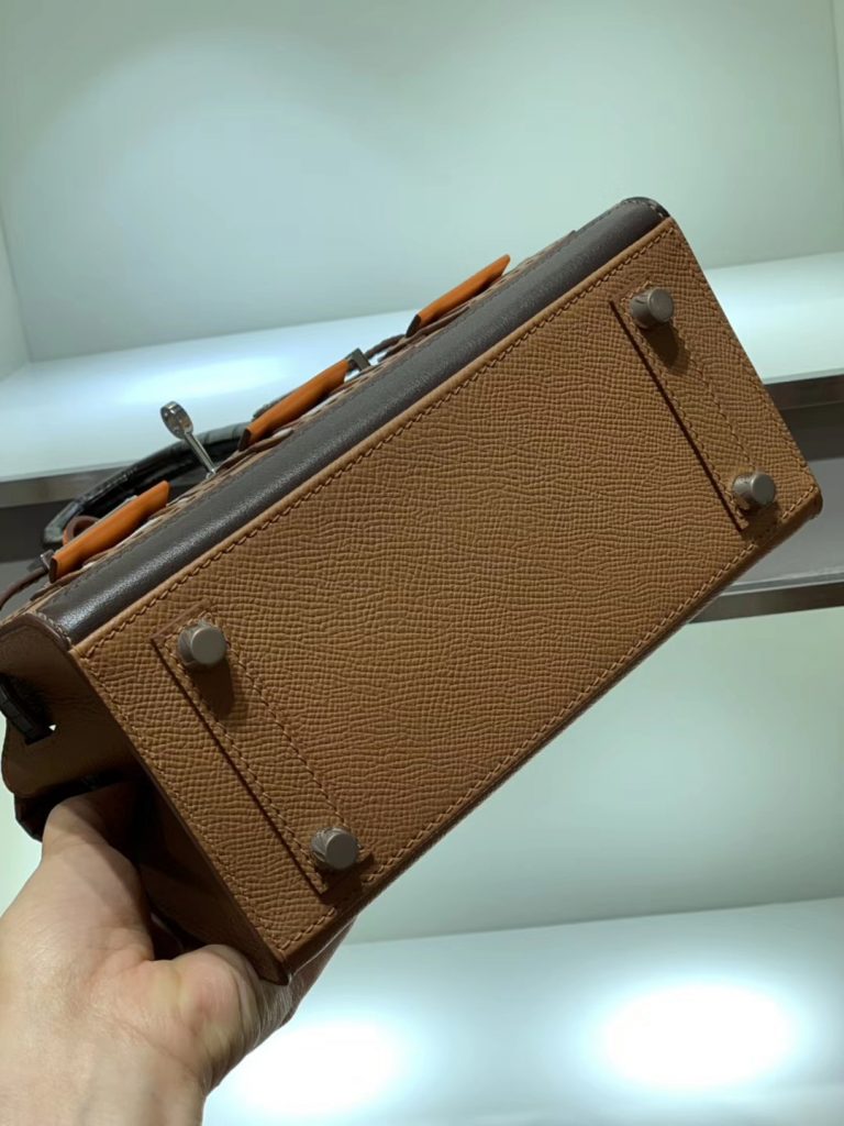 Hermès 限量版小房子20cm 外缝 精致细腻 稀少珍贵