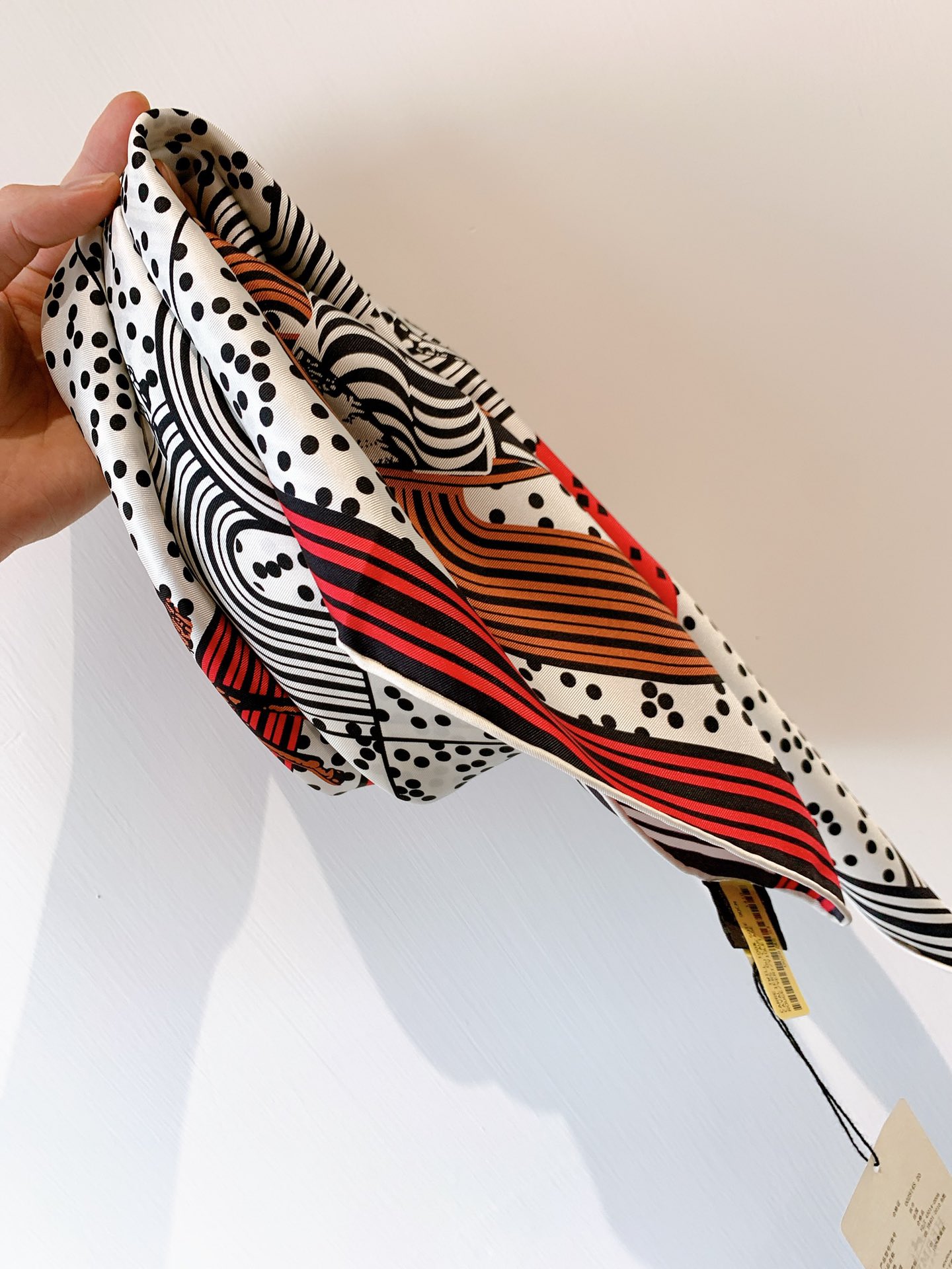 HERMES《波普式骏马》方巾 白色 90*90cm